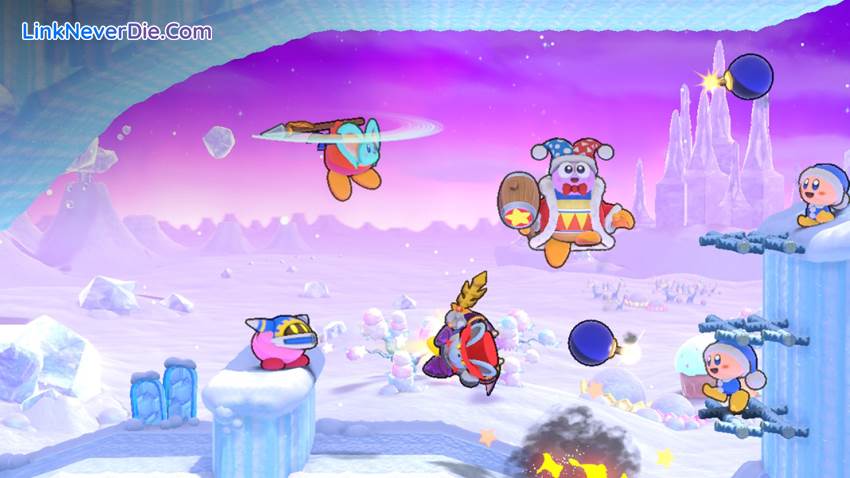 Hình ảnh trong game Kirby’s Return to Dream Land Deluxe (screenshot)