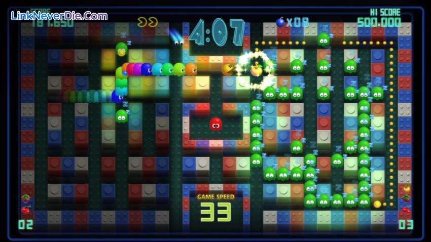 Hình ảnh trong game PAC-MAN Championship Edition DX+ (screenshot)