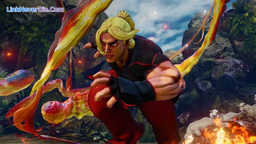 Hình ảnh trong game Street Fighter 5 (screenshot)