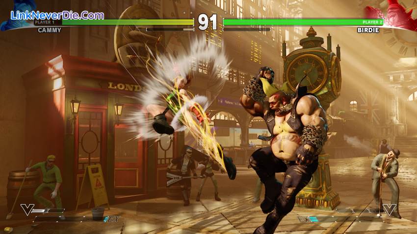 Hình ảnh trong game Street Fighter 5 (screenshot)