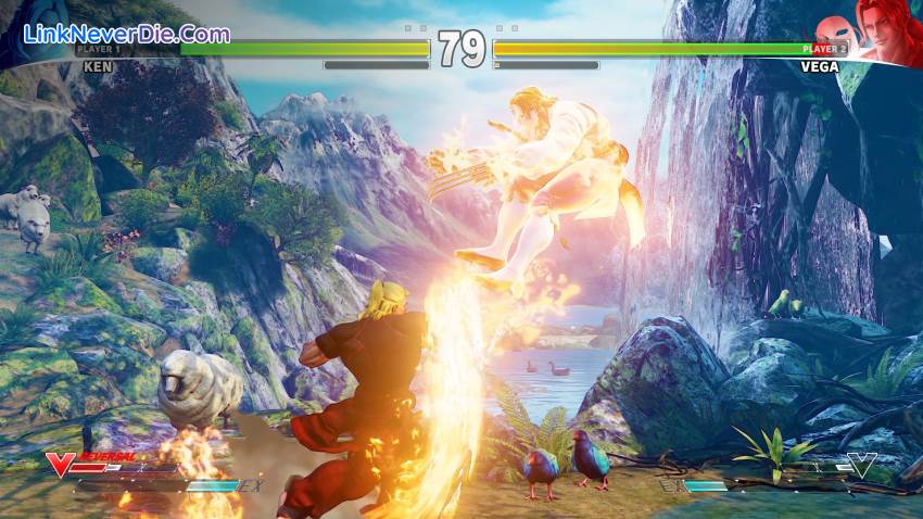 Hình ảnh trong game Street Fighter 5 (screenshot)