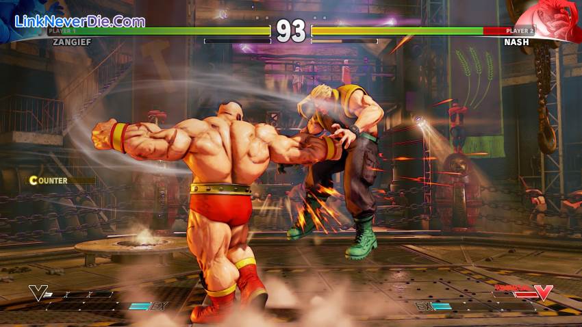 Hình ảnh trong game Street Fighter 5 (screenshot)