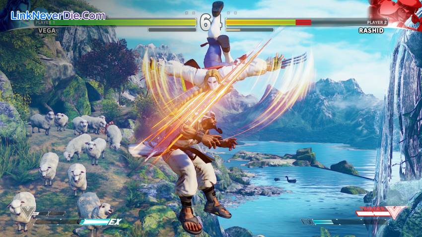 Hình ảnh trong game Street Fighter 5 (screenshot)