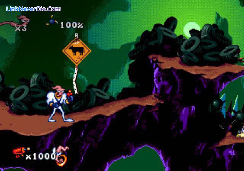 Hình ảnh trong game Earthworm Jim (screenshot)