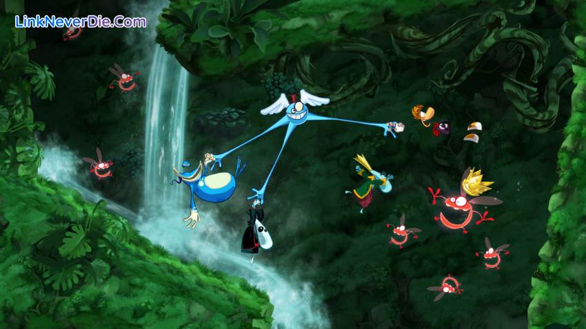 Hình ảnh trong game Rayman Origins (screenshot)