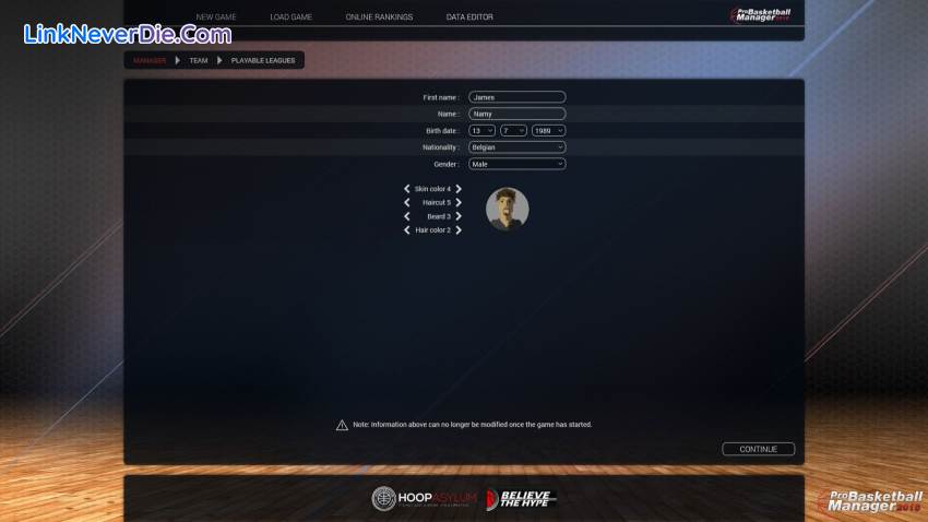 Hình ảnh trong game Pro Basketball Manager 2016 (screenshot)