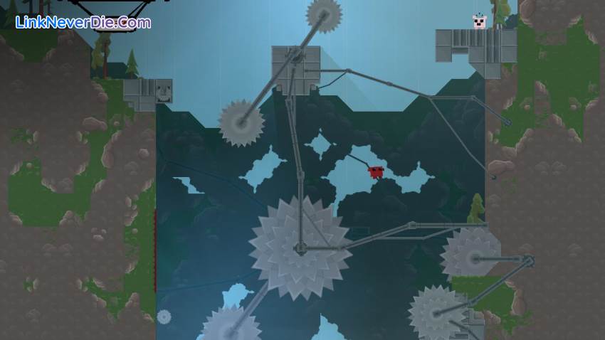 Hình ảnh trong game Super Meat Boy (screenshot)