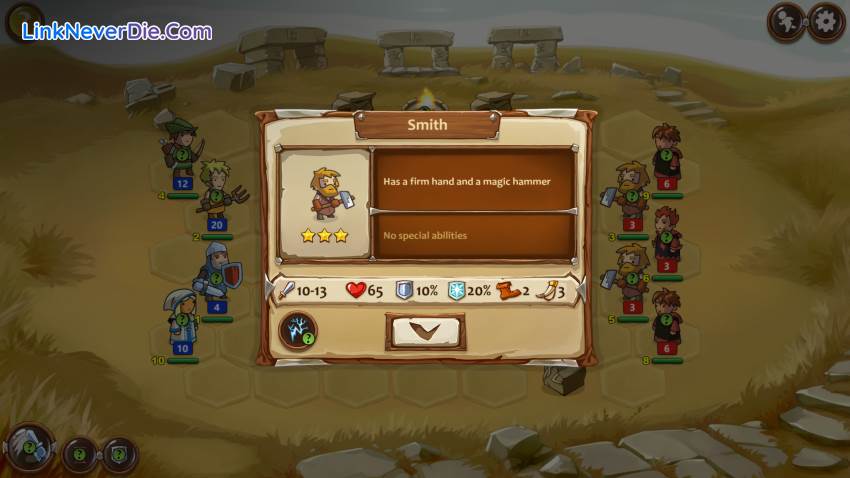 Hình ảnh trong game Braveland (screenshot)