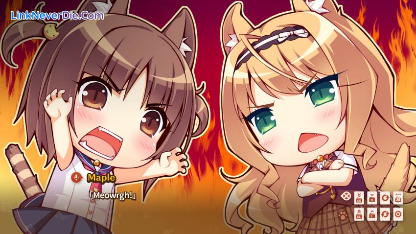 Hình ảnh trong game Nekopara Vol 0 (screenshot)