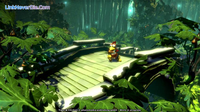 Hình ảnh trong game Moorhuhn: Tiger and Chicken (screenshot)