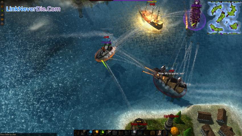 Hình ảnh trong game Windward (screenshot)