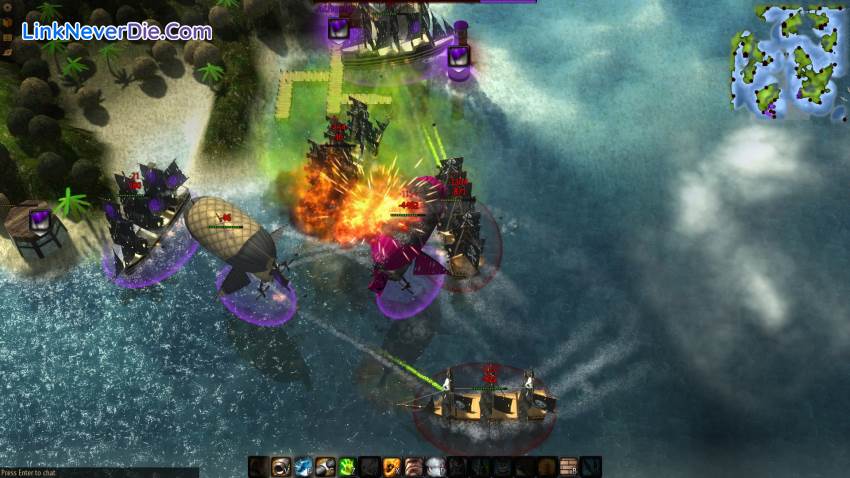 Hình ảnh trong game Windward (screenshot)