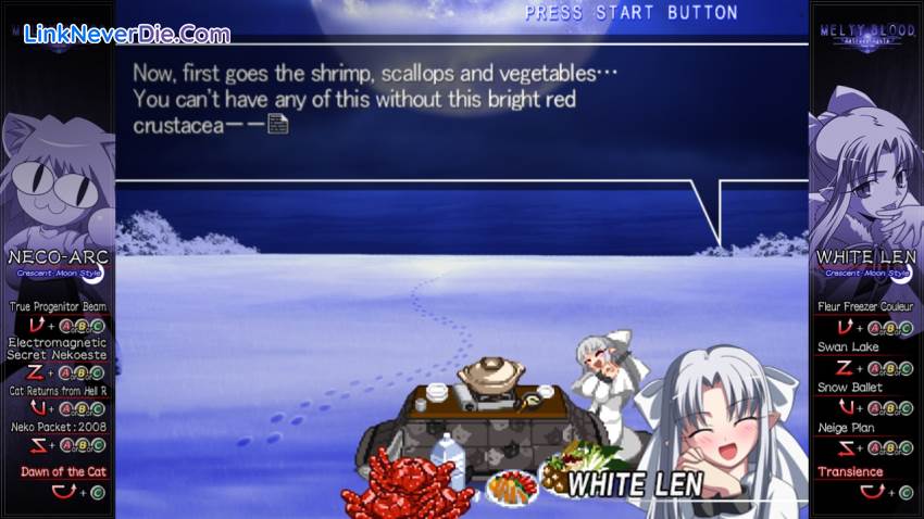 Hình ảnh trong game Melty Blood Actress Again Current Code (screenshot)