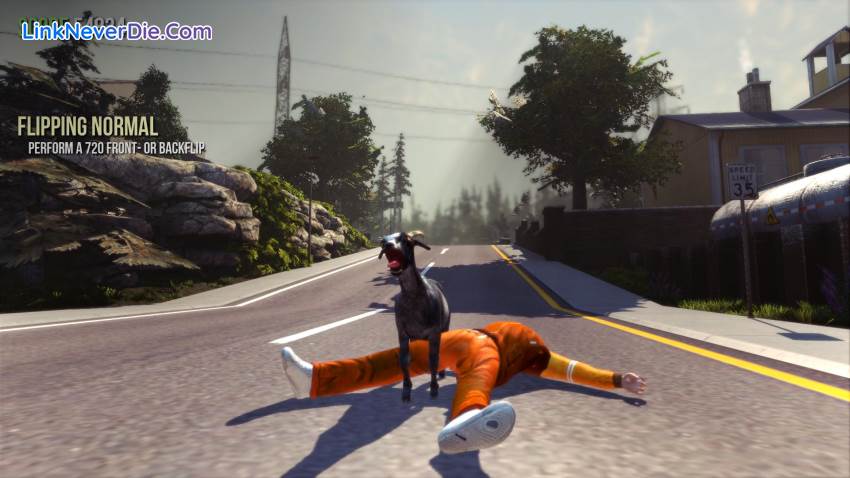 Hình ảnh trong game Goat Simulator (screenshot) Hình ảnh trong game Goat Simulator (screenshot)