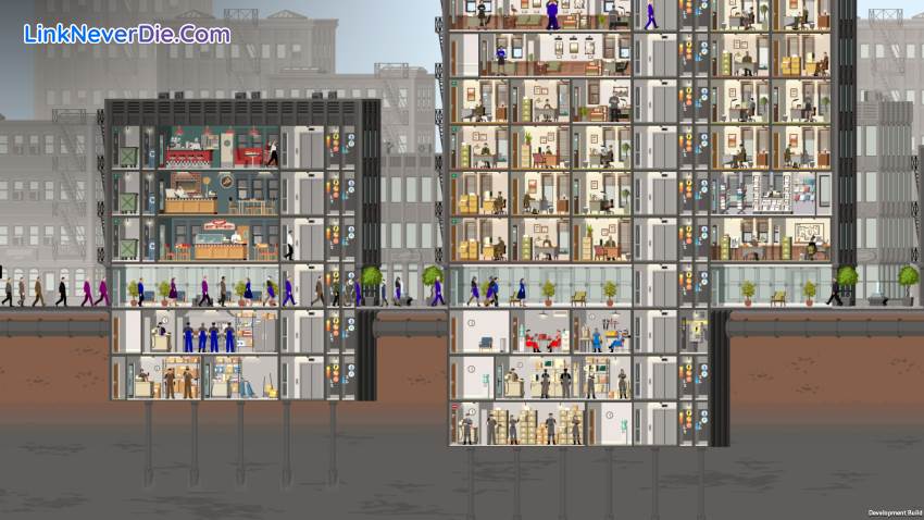 Hình ảnh trong game Project Highrise (screenshot)