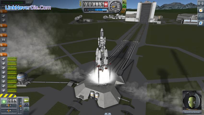 Hình ảnh trong game Kerbal Space Program (screenshot)