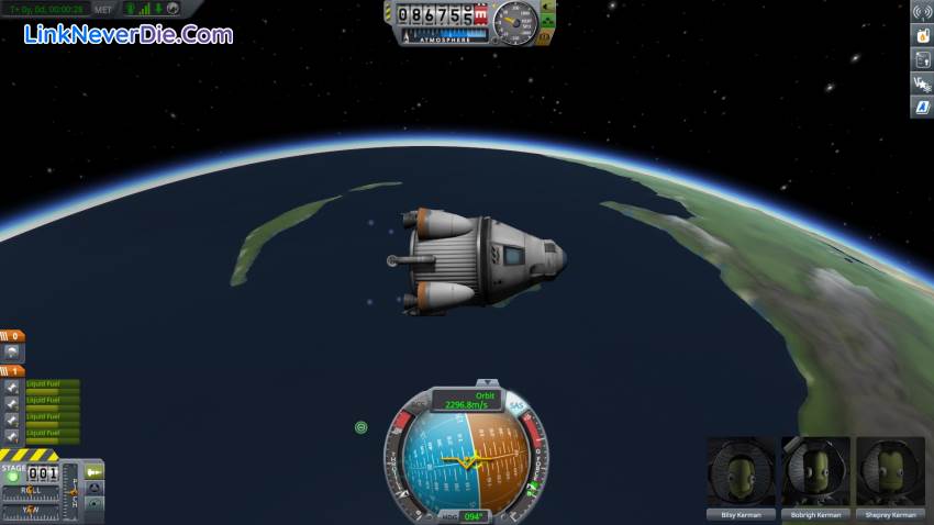 Hình ảnh trong game Kerbal Space Program (screenshot)