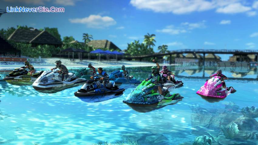 Hình ảnh trong game Aqua Moto Racing Utopia (screenshot)