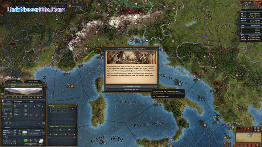 Hình ảnh trong game Europa Universalis 4 (screenshot)