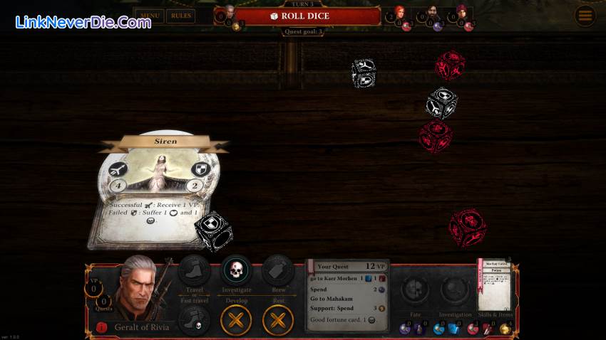 Hình ảnh trong game The Witcher Adventure Game (screenshot)