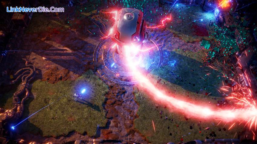 Hình ảnh trong game Nex Machina (screenshot)