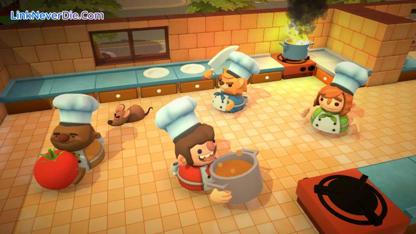 Hình ảnh trong game Overcooked (screenshot)