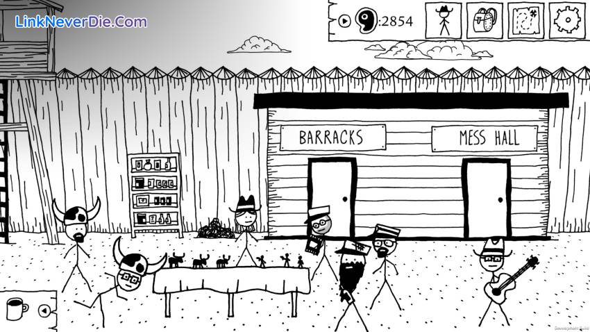 Hình ảnh trong game West of Loathing (screenshot)