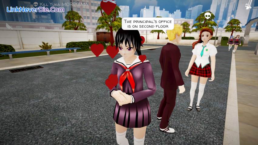 Hình ảnh trong game Yandere School (screenshot)