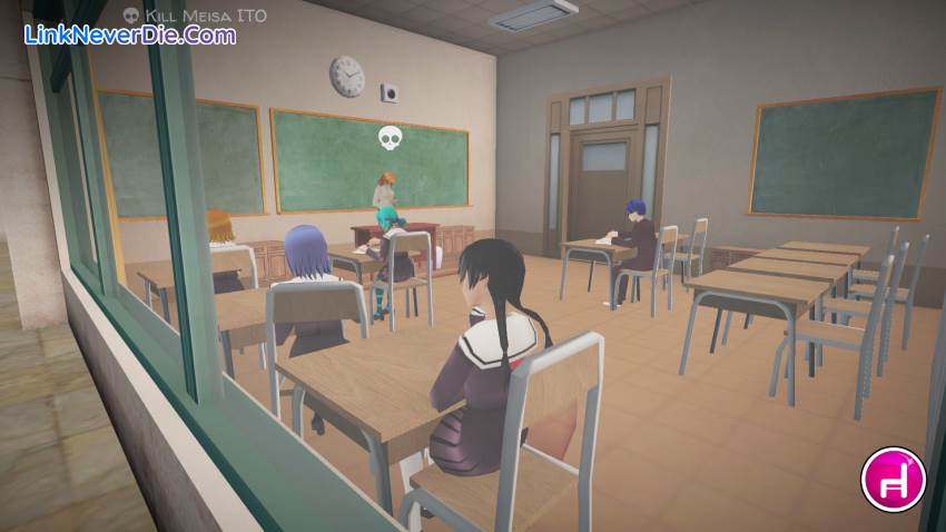 Hình ảnh trong game Yandere School (screenshot)