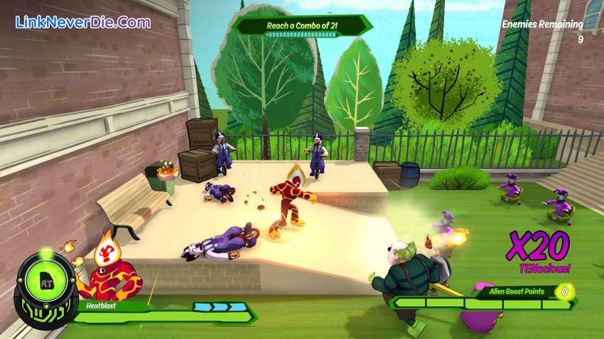 Hình ảnh trong game Ben 10 (screenshot)