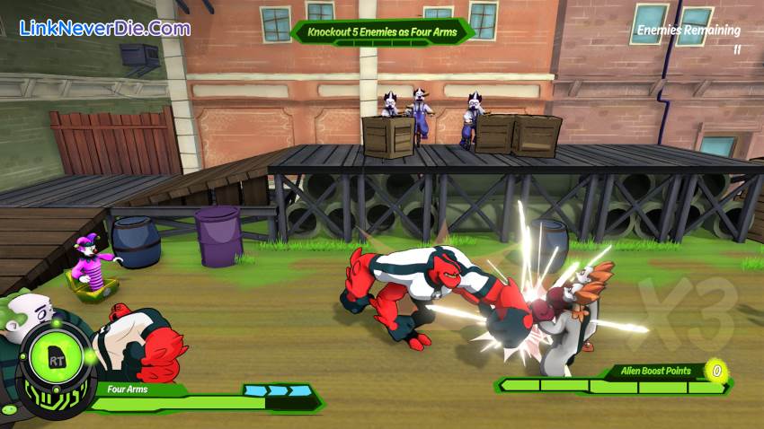 Hình ảnh trong game Ben 10 (screenshot)