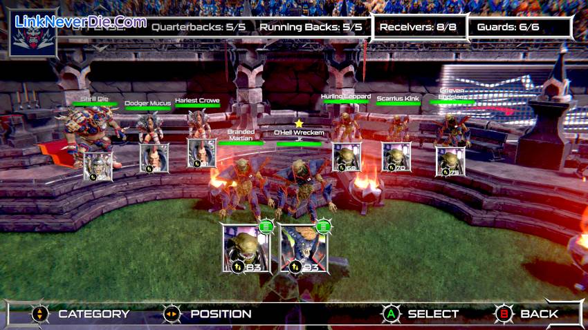 Hình ảnh trong game Mutant Football League Dynasty Edition (screenshot)