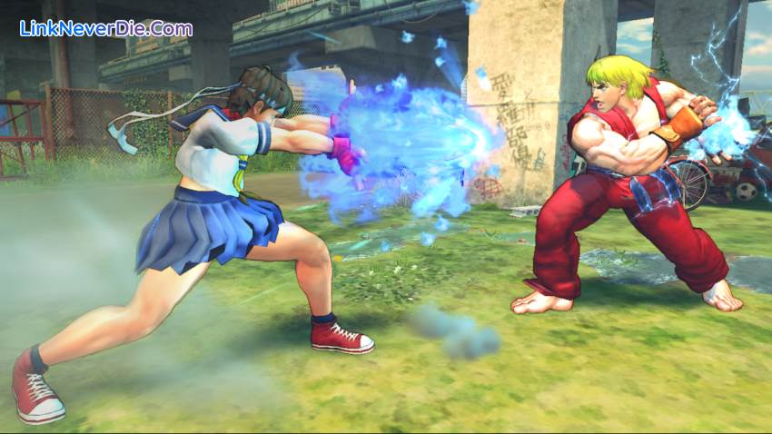 Hình ảnh trong game Street Fighter IV (screenshot)