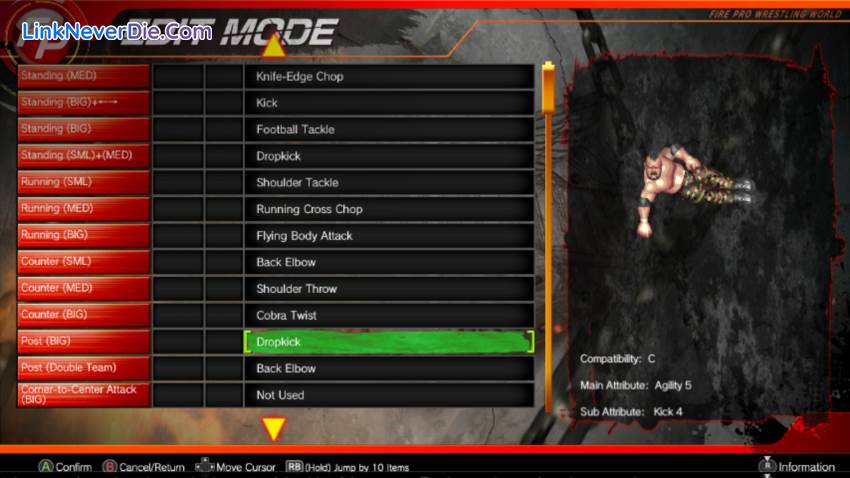 Hình ảnh trong game Fire Pro Wrestling World (screenshot)