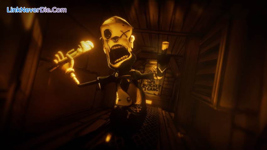 Hình ảnh trong game Bendy and the ink Machine (screenshot)