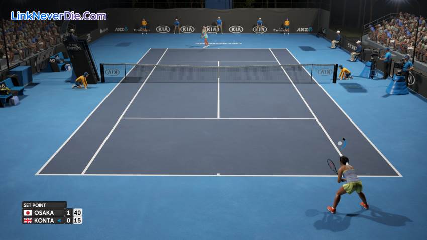 Hình ảnh trong game AO International Tennis (screenshot)