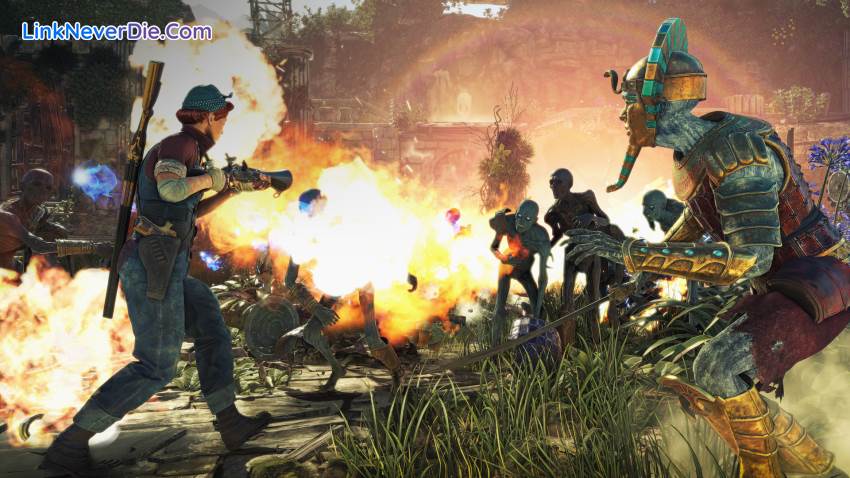 Hình ảnh trong game Strange Brigade (screenshot)