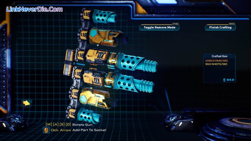 Hình ảnh trong game Mothergunship (screenshot)