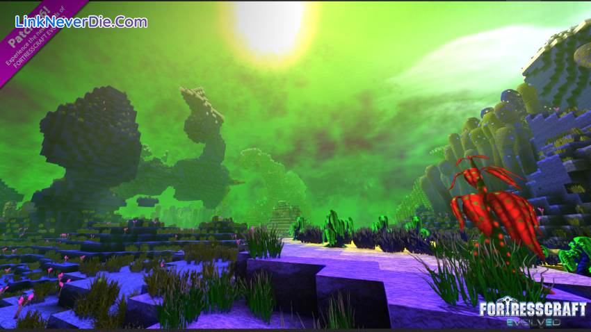 Hình ảnh trong game FortressCraft Evolved (screenshot)