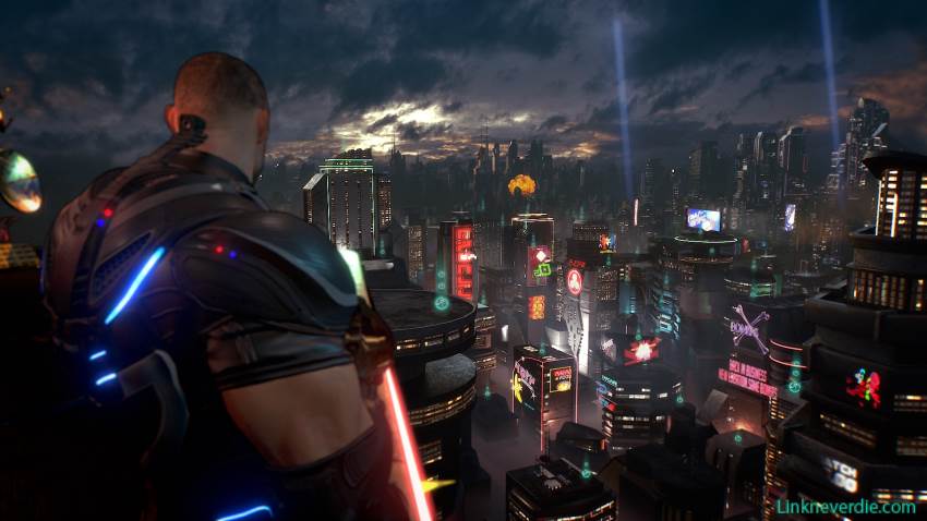 Hình ảnh trong game Crackdown 3 (screenshot)