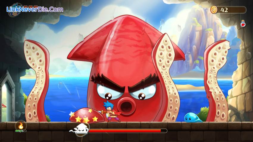 Hình ảnh trong game Monster Boy and the Cursed Kingdom (screenshot)