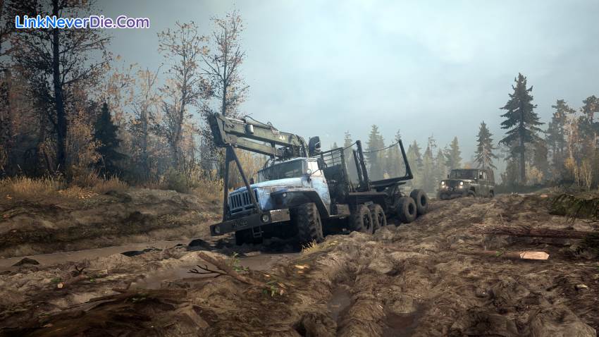 Hình ảnh trong game MudRunner (screenshot)