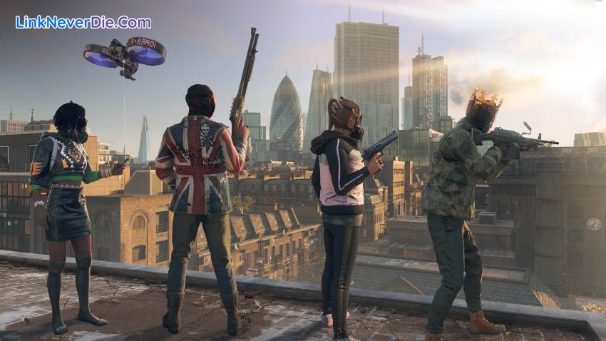 Hình ảnh trong game Watch Dogs: Legion (screenshot)
