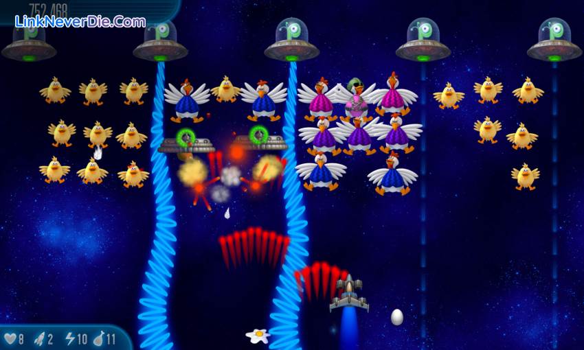 Hình ảnh trong game Chicken Invaders 5: Cluck of the Dark Side (screenshot)