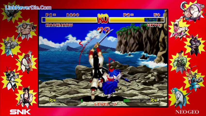 Hình ảnh trong game SAMURAI SHODOWN (screenshot)