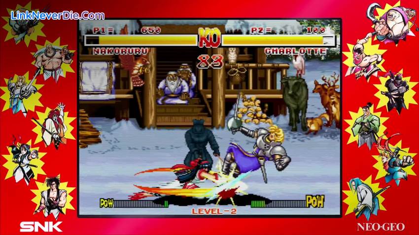 Hình ảnh trong game SAMURAI SHODOWN (screenshot)