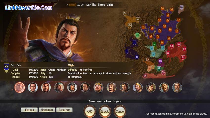 Hình ảnh trong game ROMANCE OF THE THREE KINGDOMS XIV (screenshot)