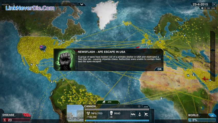 Hình ảnh trong game Plague Inc: Evolved (screenshot)