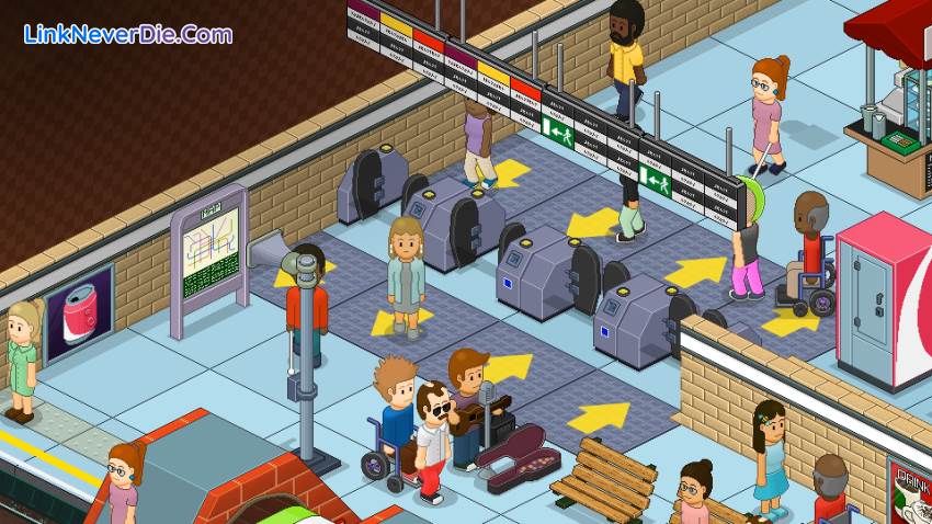 Hình ảnh trong game Overcrowd: A Commute 'Em Up (screenshot)