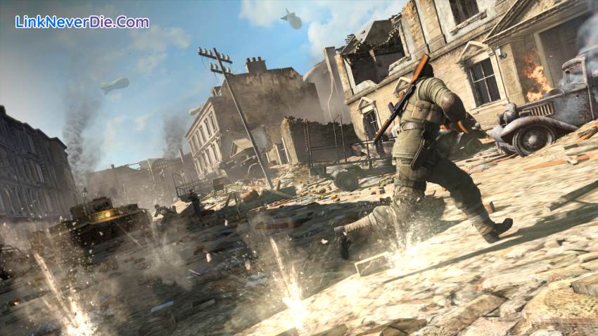 Hình ảnh trong game Sniper Elite V2 (screenshot)